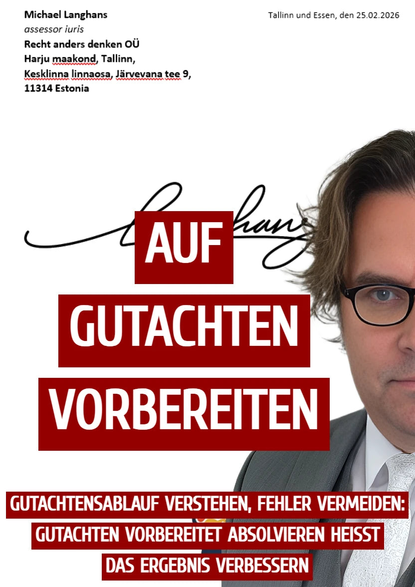 Gutachten vorbereiten - Coaching - Langhans