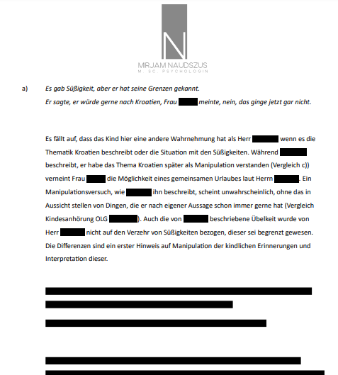 Manipulation des Kindes prüfen ab 500 €